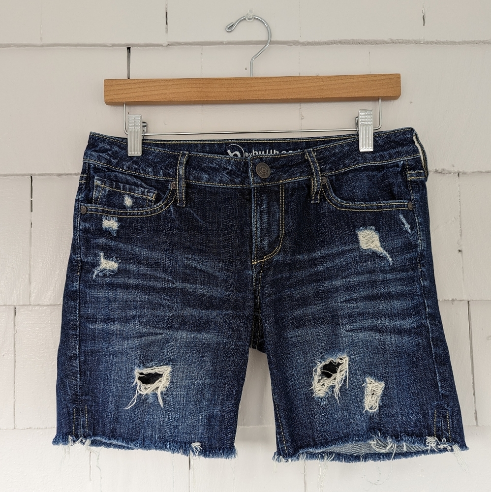 Pacsun Bullhead Denim Distressed Shorts Size 5